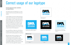 IWA logo correct usage