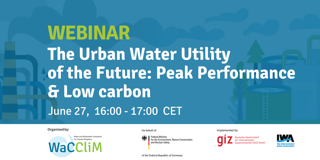 The Urban Water Utility Of The Future Peak Performance Low Carbon International Water